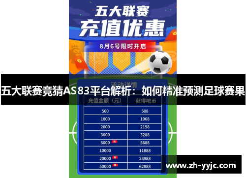五大联赛竞猜AS83平台解析：如何精准预测足球赛果
